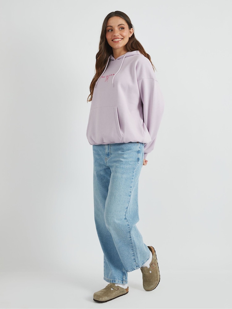 Skinnydip Purple Sweat Top - Image 1 of 4