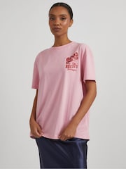 Skinnydip Pink Good Things T-Shirt - Image 2 of 4