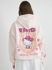 Skinnydip Pink Hello Kitty x Wanted Hoodie - Image 2 of 5