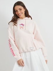Skinnydip Pink Hello Kitty x Wanted Hoodie - Image 3 of 5