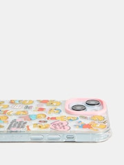 Skinnydip Pink The Simpsons x My Mum Says I'm Cool Sticker Shock iPhone Case - Image 4 of 4