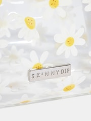 Skinnydip White Cute Daisy Make-Up Bag - Image 5 of 5