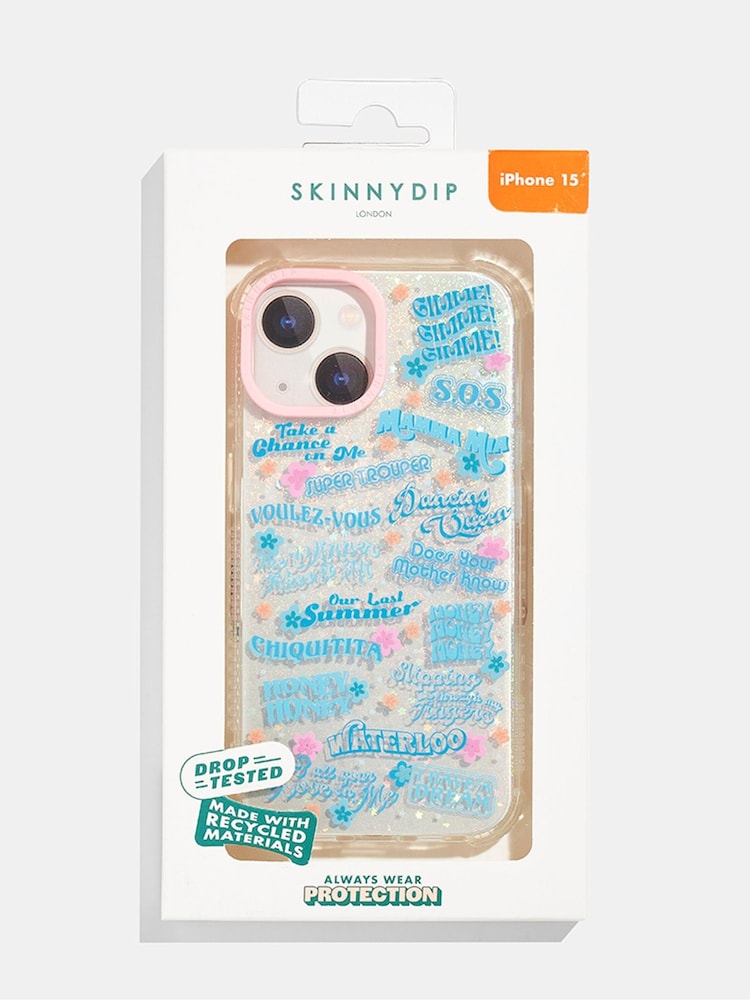 Skinnydip Sky Blue iPhone 14 Pro Case Care Bears Rainbow - Image 4 of 4