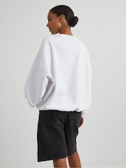Skinnydip White The Simpsons x Bart On The Road Sweatshirt - Image 3 of 4