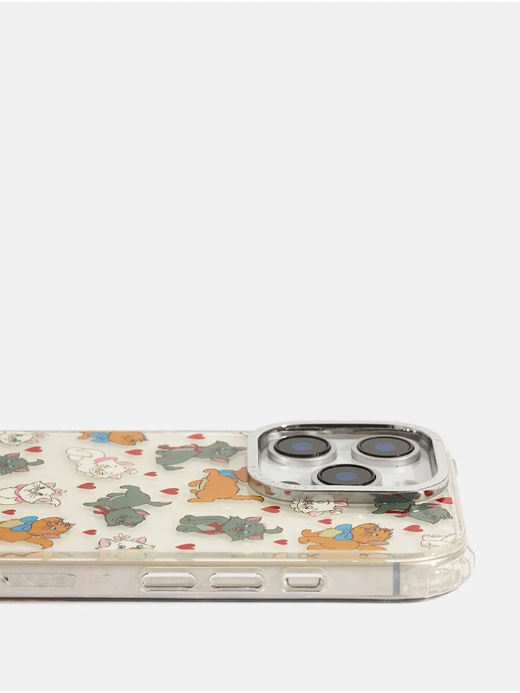 Skinnydip Disney Aristocats Ditsy Heart iPhone XR / 11 Case - Image 2 of 4