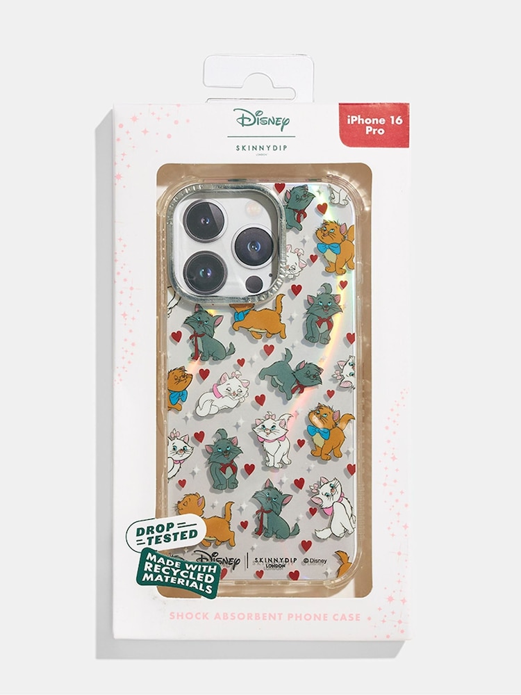 Skinnydip Disney Aristocats Ditsy Heart iPhone XR / 11 Case - Image 4 of 4