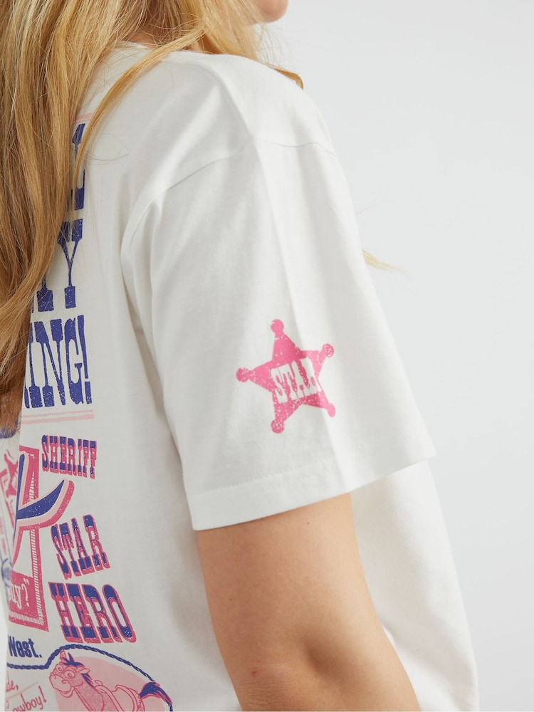 Skinnydip White Disney Toy Story Poster T-Shirt - Image 5 of 5