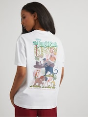 Skinnydip White Disney The Jungle Book Poster T-Shirt - Image 2 of 5