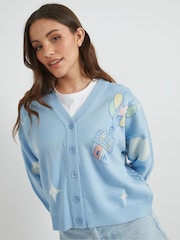 Skinnydip Blue Disney Up Knitted Cardigan - Image 4 of 4