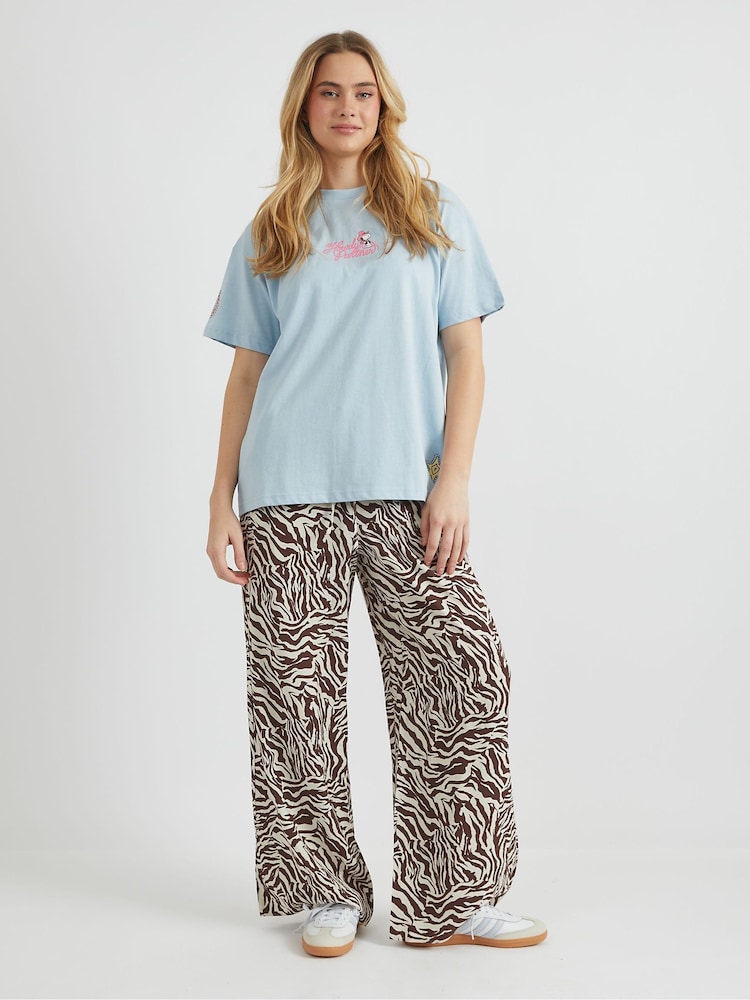 Skinnydip Peanuts x Snoopy Howdy Partner 100% Cotton T-Shirt - Изображение 1 из 6