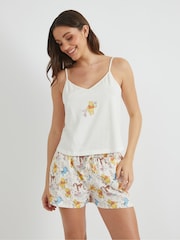 Skinnydip White Disney Winnie the Pooh Cami & Shorts Pyjamas Set - Image 2 of 5