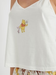 Skinnydip White Disney Winnie the Pooh Cami & Shorts Pyjamas Set - Image 4 of 5