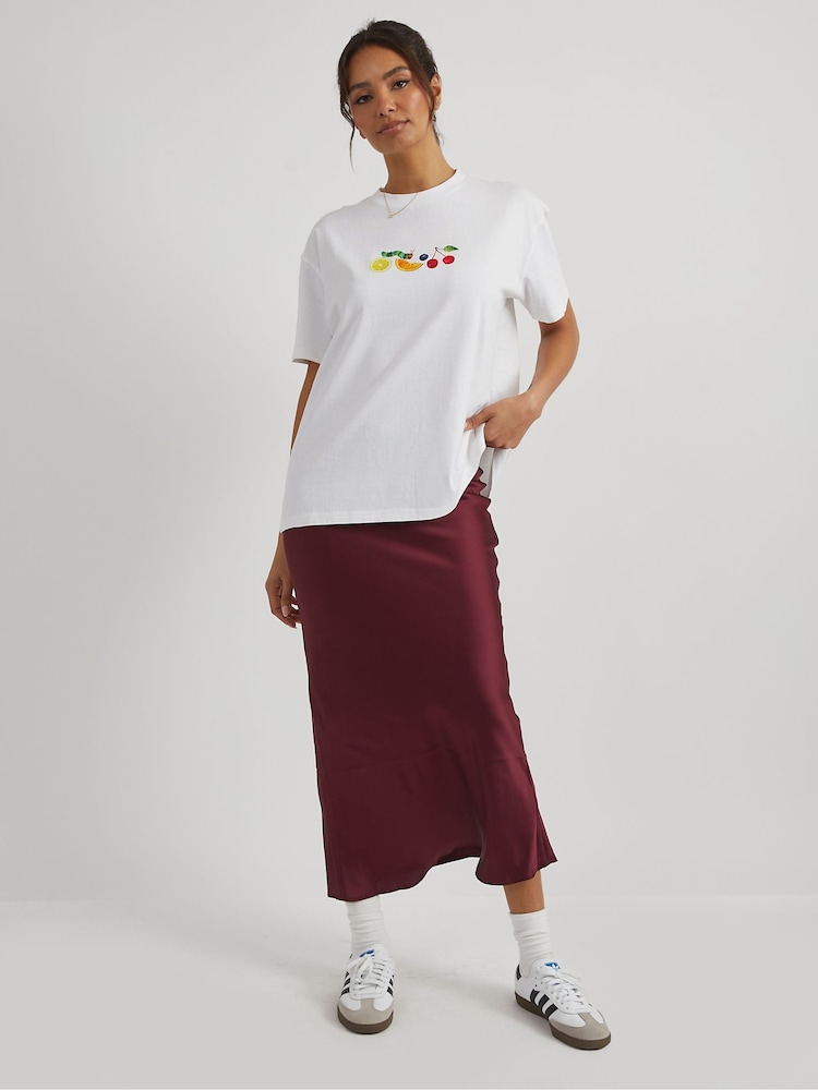 Skinnydip White The Very Hungry Caterpillar Fruit T-Shirt - Image 1 of 5