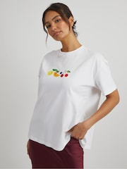 Skinnydip White The Very Hungry Caterpillar Fruit T-Shirt - Image 2 of 5