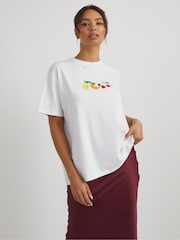 Skinnydip White The Very Hungry Caterpillar Fruit T-Shirt - Image 4 of 5