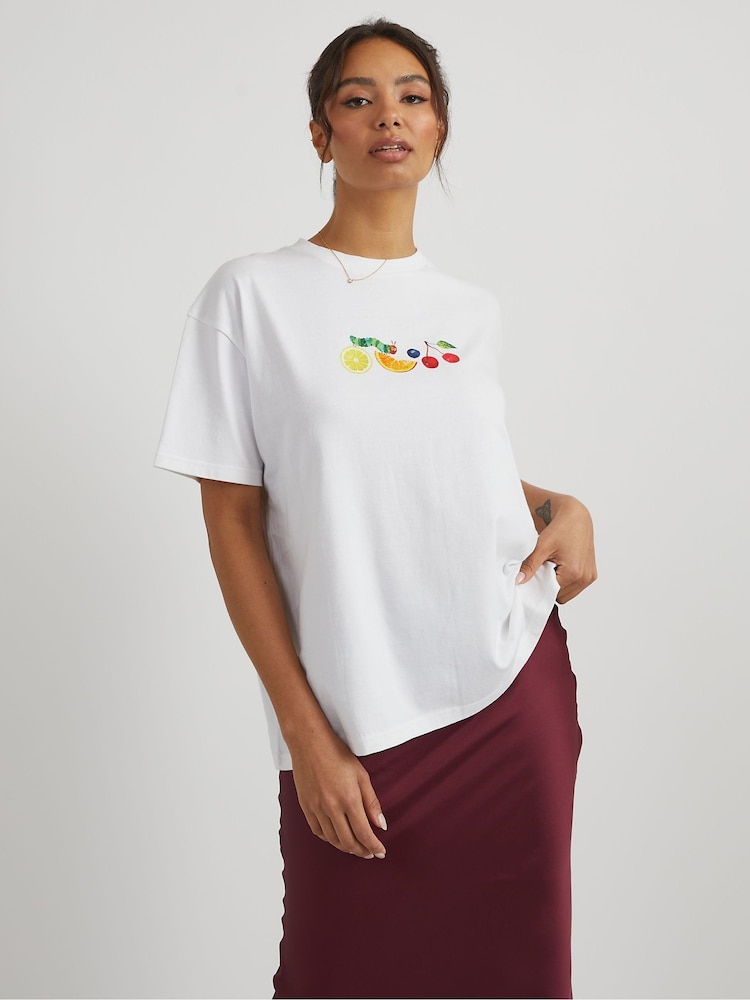 Skinnydip The Very Hungry Caterpillar Fruit T-Shirt - Image 4 of 5