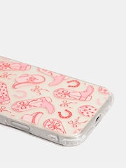 Skinnydip Pink Light iPhone 16 Plus Case Bow Stripe - Image 3 of 4