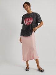 Skinnydip Grey Gross T-Shirt in Acid Wash - Image 1 of 4