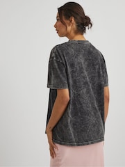 Skinnydip Grey Gross T-Shirt in Acid Wash - Image 4 of 4