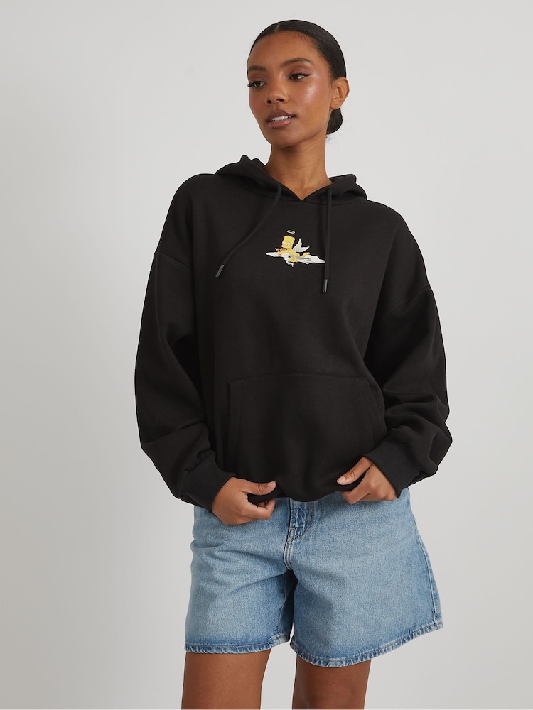 Skinnydip Black The Simpsons Bart Simpson Hoodie - Image 2 of 5