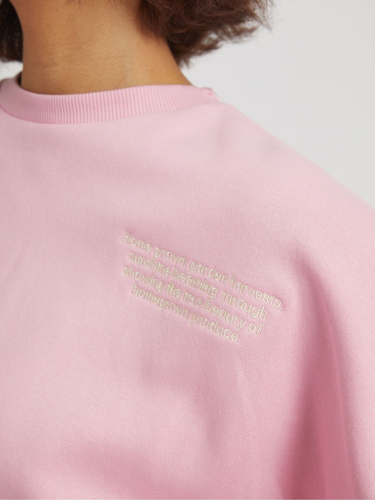 Skinnydip Pink La Dolce Vita Sweatshirt - Image 6 of 6