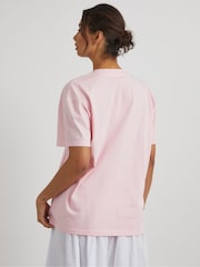 Skinnydip Pink The Simpsons Lisa Not in The Mood T-Shirt - Image 3 of 4