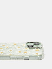 Skinnydip White/Yellow iPhone 16 Plus Case Bow Stripe - Image 2 of 4