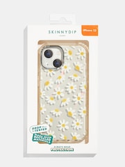 Skinnydip White/Yellow iPhone 16 Plus Case Bow Stripe - Image 4 of 4