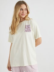 Skinnydip Nude No One Cares T-Shirt - Image 2 of 4