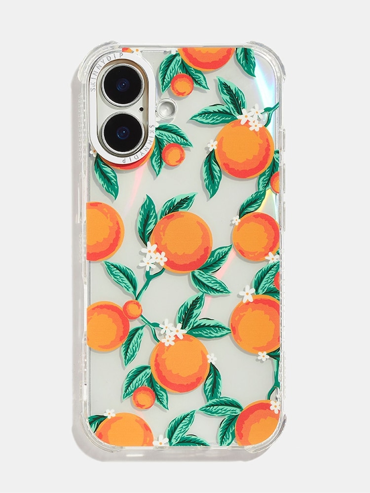 Skinnydip Floral Orange iPhone XR / 11 Case - Image 1 of 4