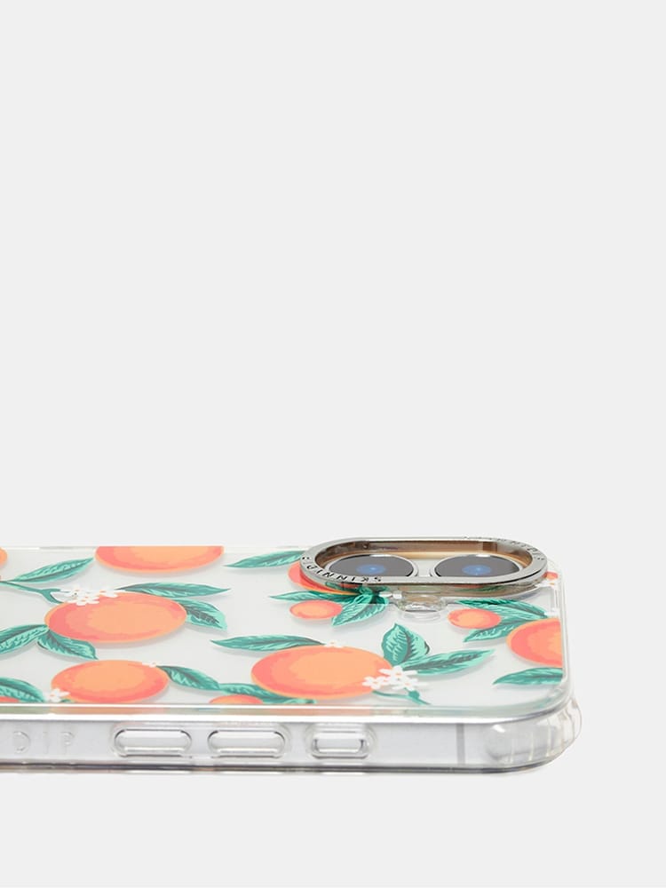 Skinnydip Floral Orange iPhone XR / 11 Case - Image 2 of 4