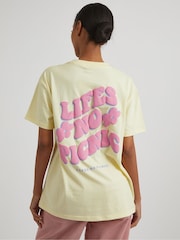 Skinnydip Yellow Lifes No Picnic T-Shirt - Image 1 of 5