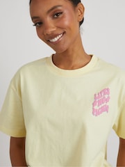 Skinnydip Yellow Lifes No Picnic T-Shirt - Image 4 of 5