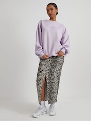Skinnydip Purple The Simpsons Lizard Queen Sweatshirt - Image 1 of 4