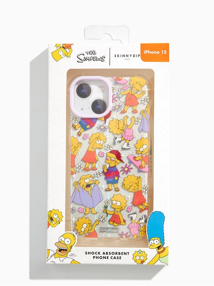 Skinnydip Purple The Simpsons x You Are Lisa Shock iPhone Case - Image 4 of 4