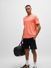 BOSS Orange Regular Fit Logo T-Shirt - Image 3 of 5