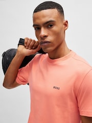 BOSS Orange Regular Fit Logo T-Shirt - Image 4 of 5