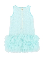 Angels Face Green Charleston Sequin/Tulle Dress - Image 3 of 3