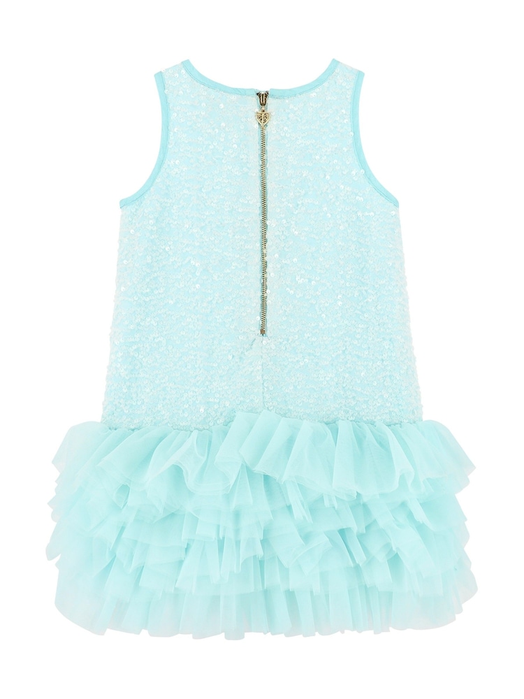 Angels Face Green Charleston Sequin/Tulle Dress - Image 3 of 3