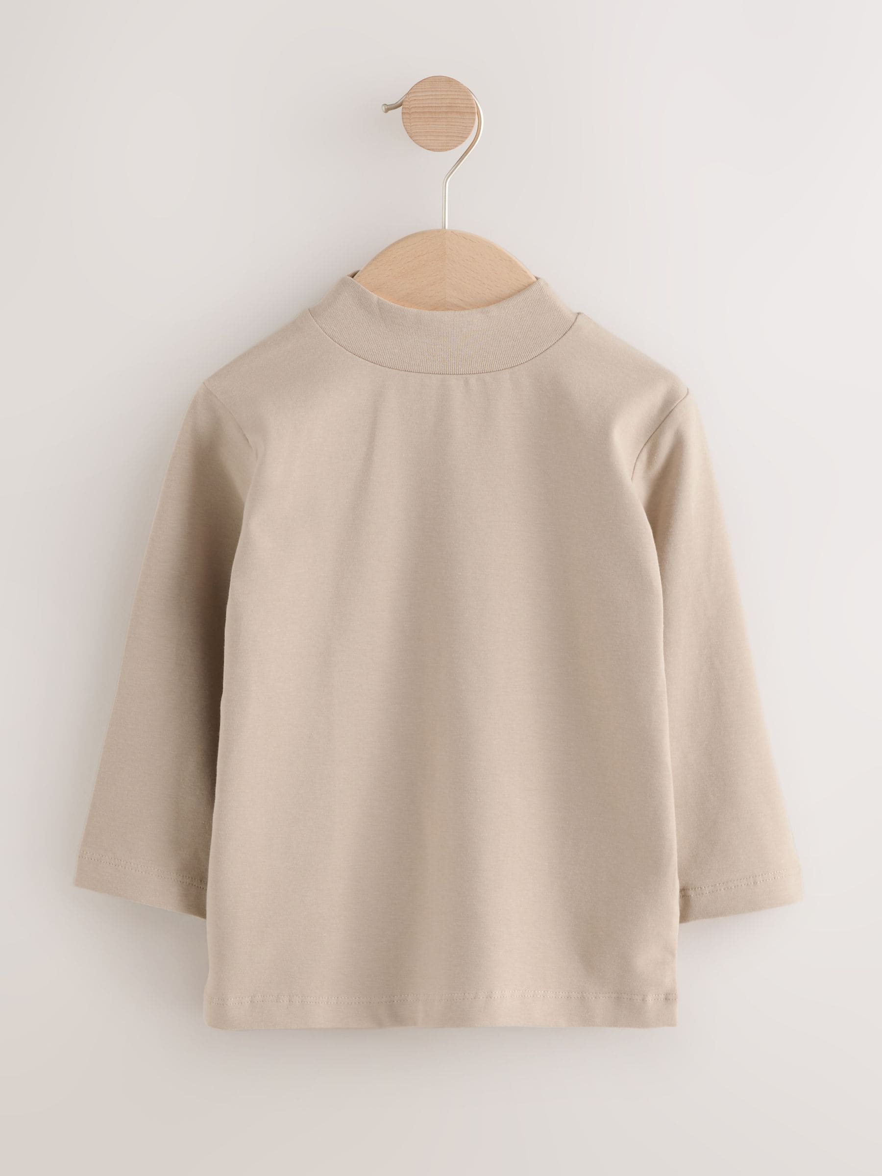 Buy Stone Long Sleeve Turtle Neck T-Shirt (3mths-7yrs) from Next