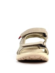 Lunar Cream LD Riviera Beige Leather Sandals - Image 4 of 6