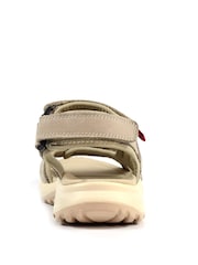 Lunar Cream LD Riviera Beige Leather Sandals - Image 5 of 6
