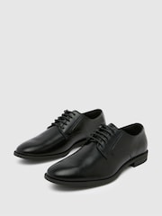 Schuh Wide Fit Malcolm Black Shoes - Image 3 of 4
