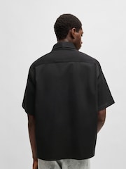 Hugo Cotton Twill Relaxed Fit SS Shirt - Image 2 of 7