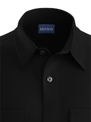 Hugo Cotton Twill Relaxed Fit SS Shirt - Image 7 of 7