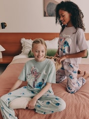 Purple/Green Lilo & Stitch Joggers Pyjamas 2 Pack (3-16yrs) - Image 3 of 11