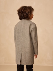 Grey Overcoat (3-16yrs) - Image 2 of 9