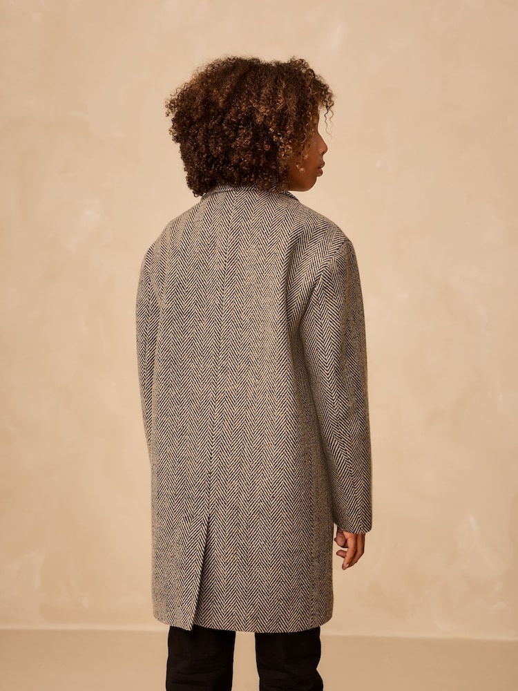 Grey Overcoat (3-16yrs) - Image 2 of 9 Grey Overcoat (3-16yrs) - Image 2 of 9