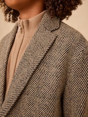 Grey Overcoat (3-16yrs) - Image 4 of 9