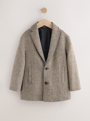Grey Overcoat (3-16yrs) - Image 6 of 9